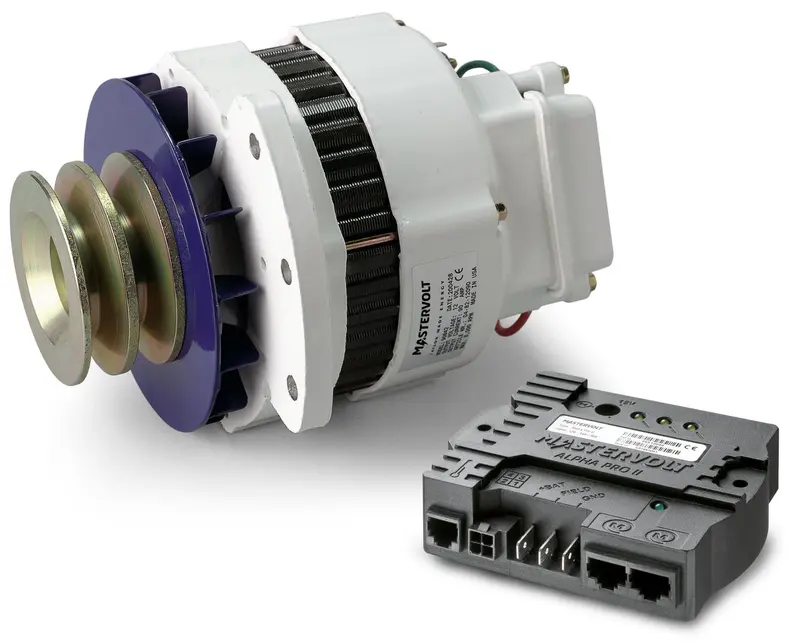 Mastervolt Alpha Lichtmaschine mit Laderegler Alpha Pro III – Hochleistungs-Bordlader