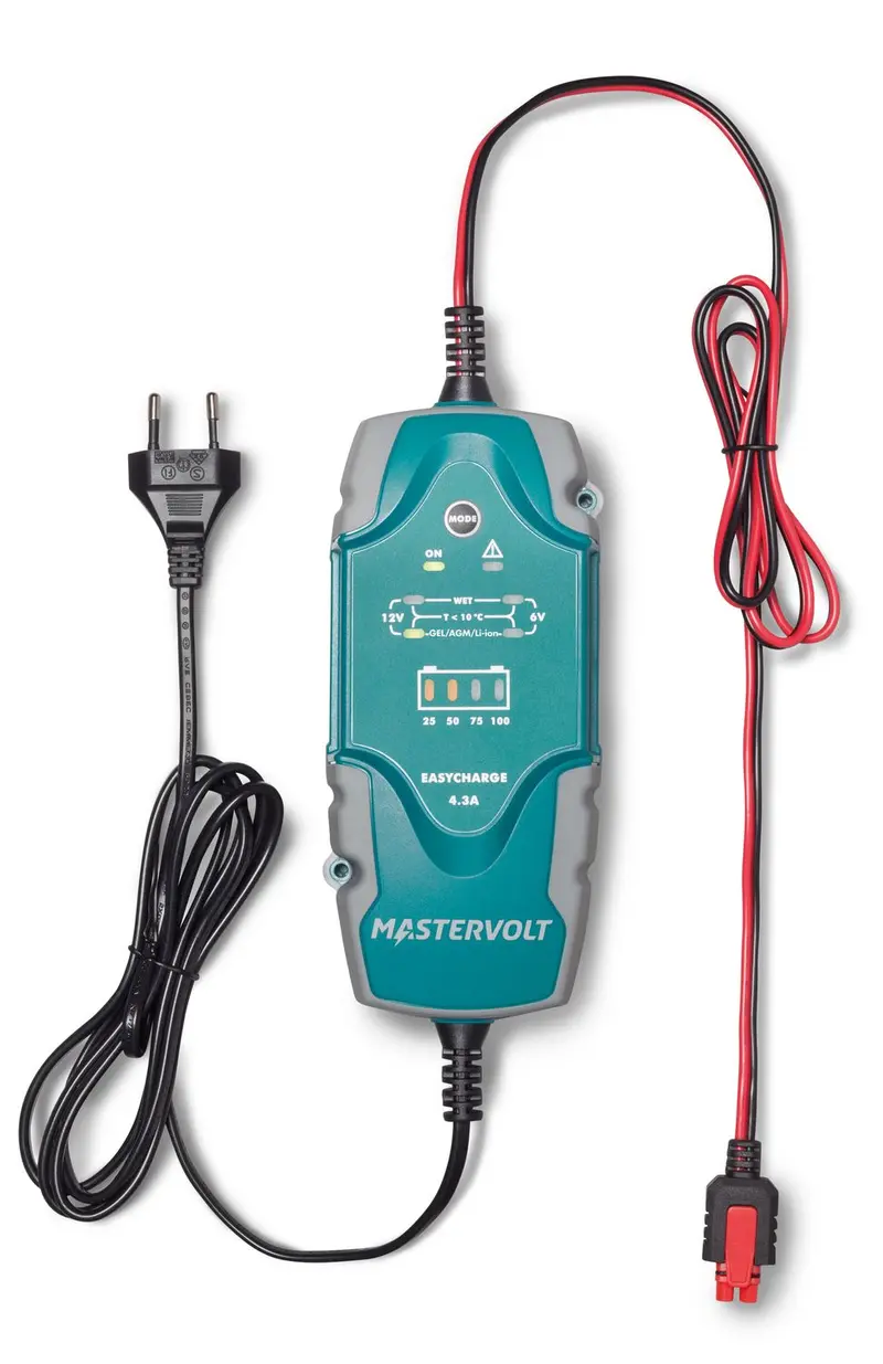 Mastervolt EasyCharge Portable 4,3 A – tragbares Batterieladegerät