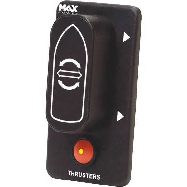 Max Power Bedienteil 12/24V mit Joystick und Wahlschalter