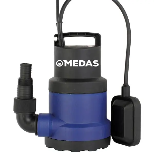 MEDAS Tauchpumpe MQ400 – 7300 l/h, 250 W, 230 V mit Niveauschalter