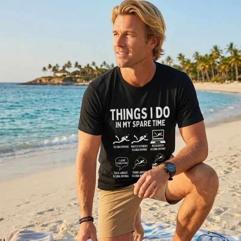 Men's T-Shirt – Things I Do In My Spare Time