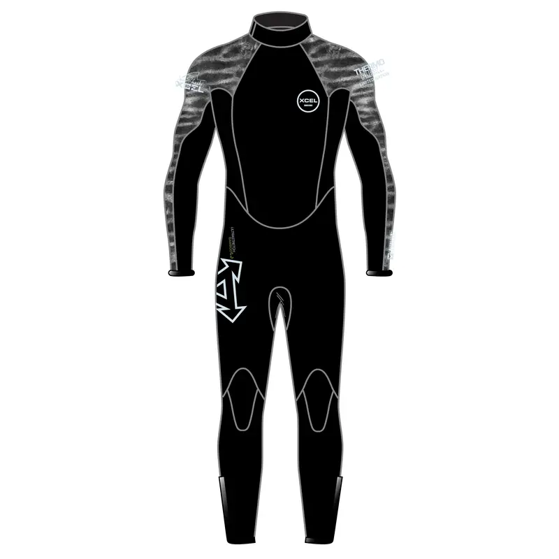 Mens Water Inspired Thermoflex Dive Full Wetsuit 5/4mm