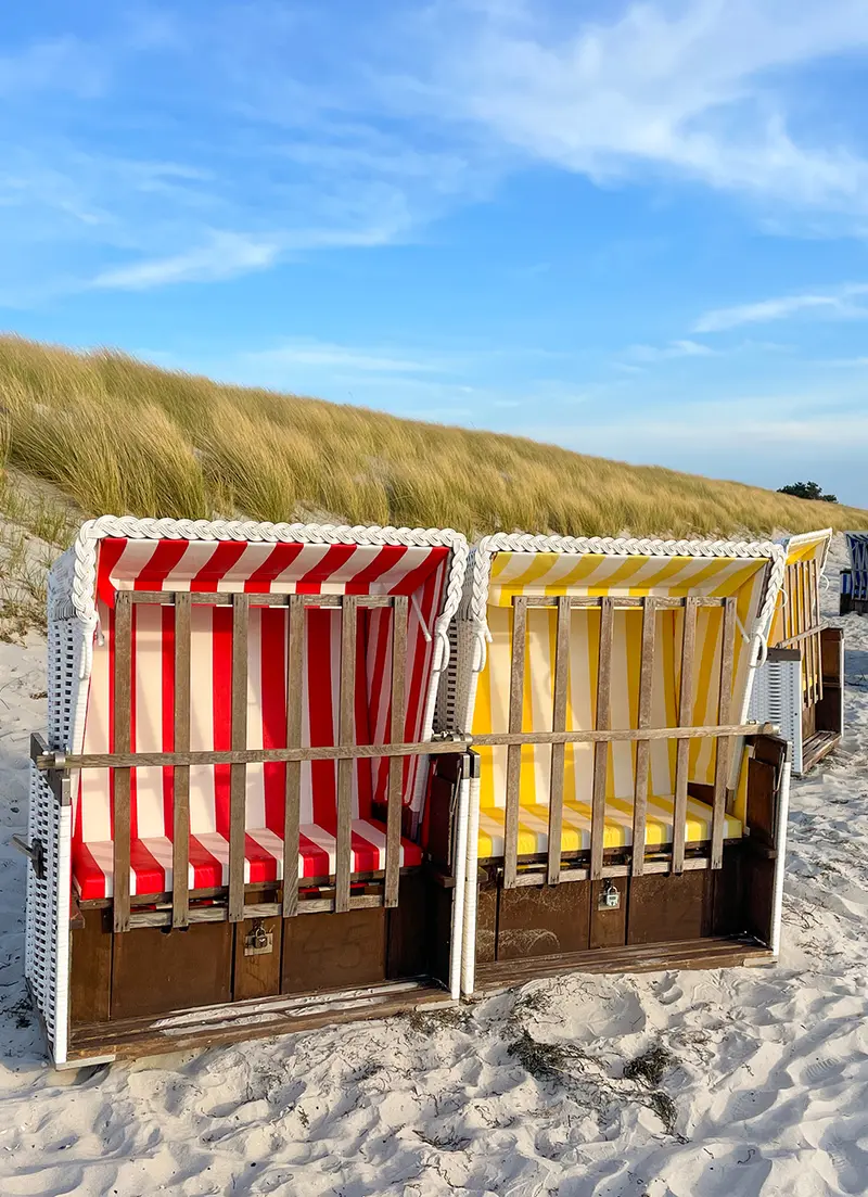 Miete — Strandkorb Abschnitt B