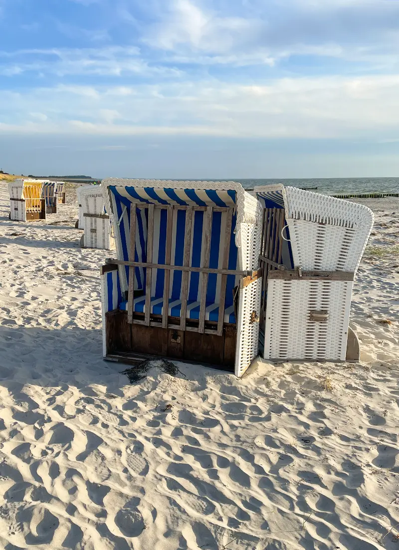 Miete — Strandkorb Abschnitt C