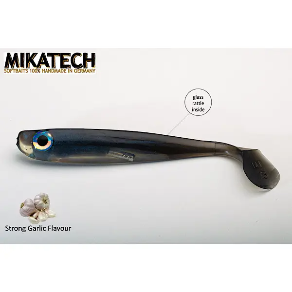 MIKATECH Real Shad 18 cm Black Shiner