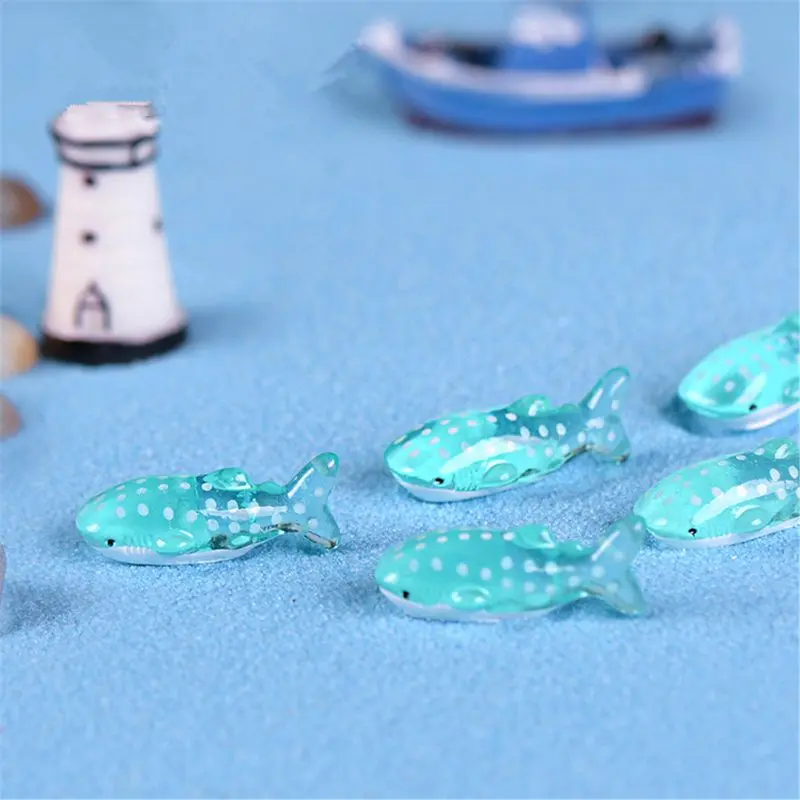 Miniature Whale Sharks Table Decor (5 pieces)