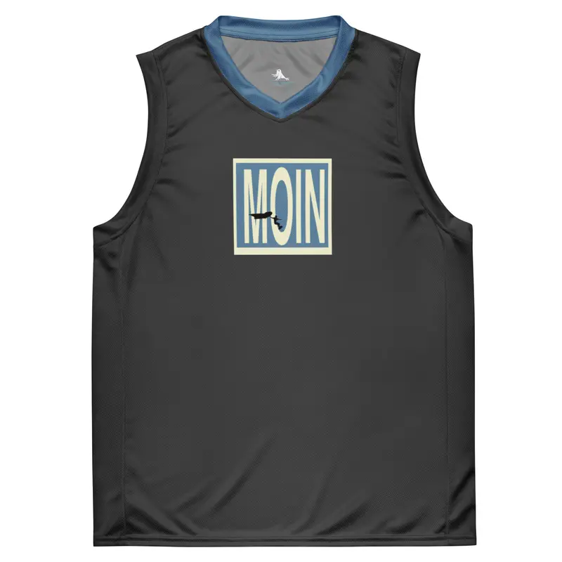 Moin-Wingfoil recyceltes unisex-Basketballtrikot