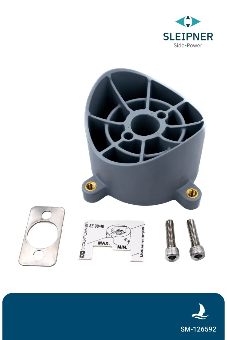 Motorhalterung für SE30 / SE40S2 (SM-126592) Side-Power / Sleipner®