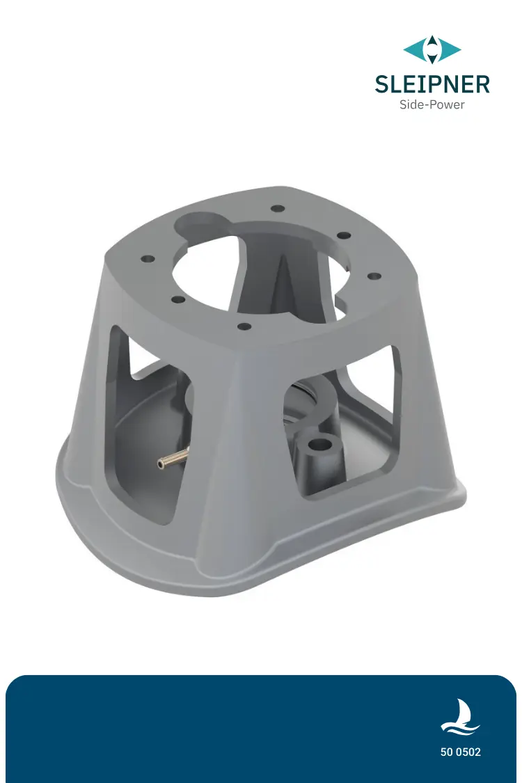 Motorhalterung für SH550 PRO (50 0502) Side-Power / Sleipner®