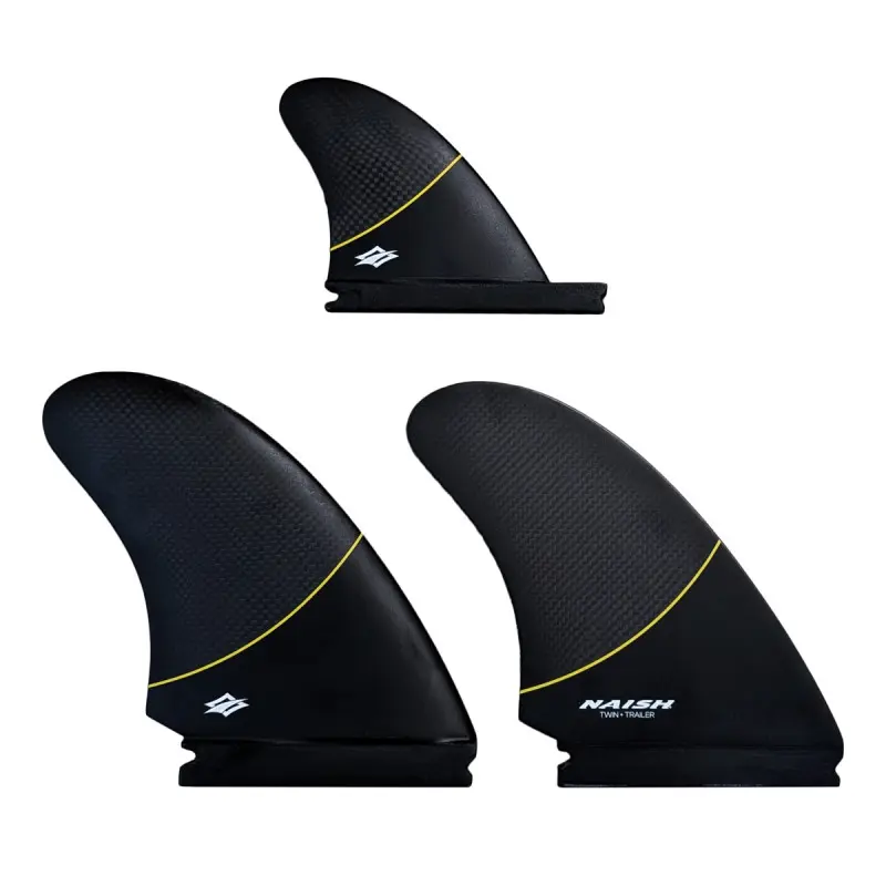 Naish Future Twin + Trailer fin set