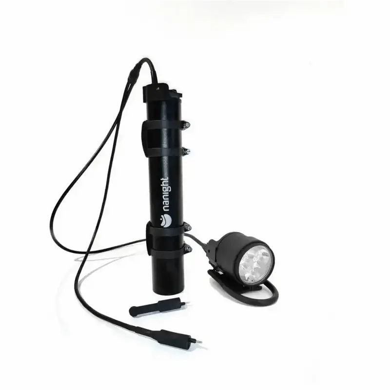 nanight G2 192Wh Tank E/O mit TECH 2 Kopf Tauchlampe Tanklampe