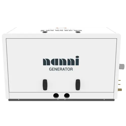 Nanni 12CM60 Bordgenerator 11,7 kW – einphasig, 60 Hz, Schallhaube