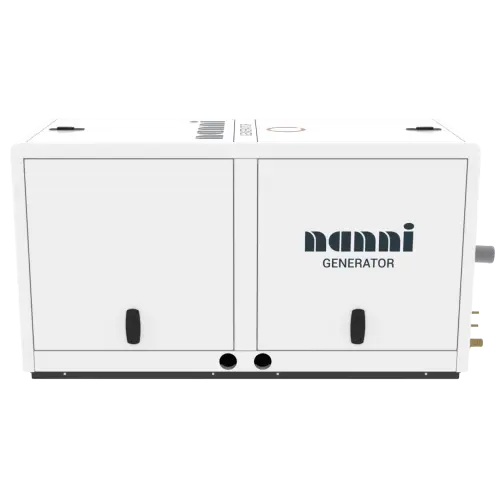 Nanni 23CM60 Bordgenerator 21,8 kW – einphasig, 60 Hz, Schallhaube