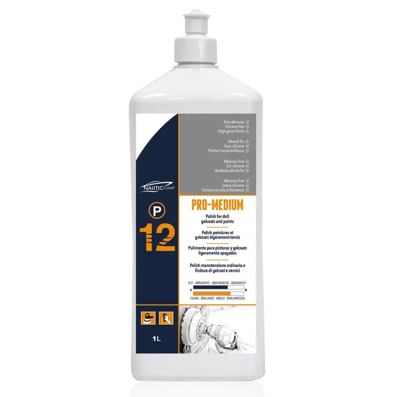 NAUTICclean 12 Profi Politur medium, 1 L