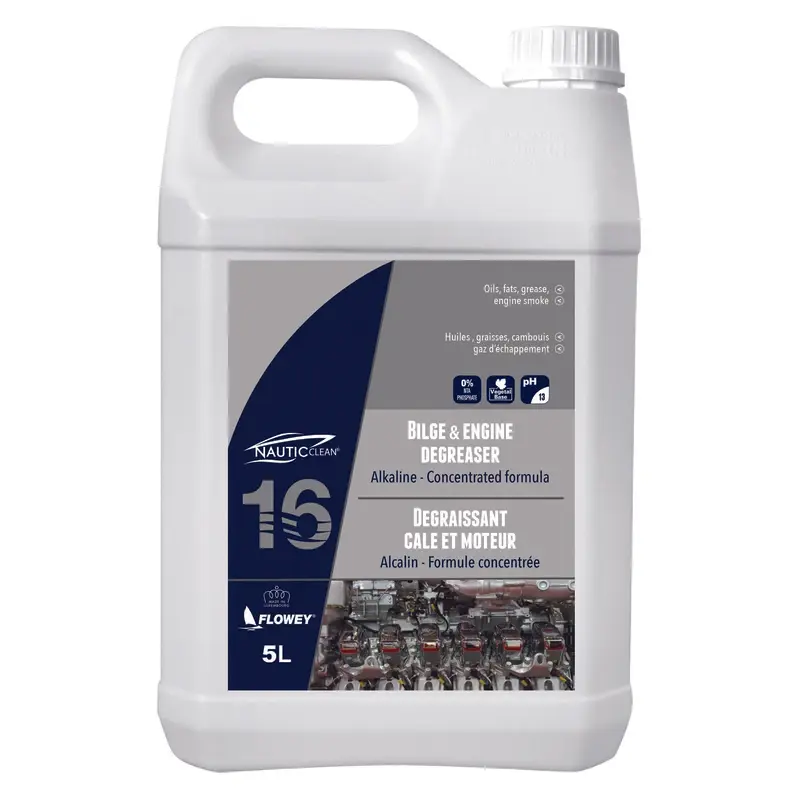 NAUTICclean 16 Bilgen und Motor Entfetter, 5 L