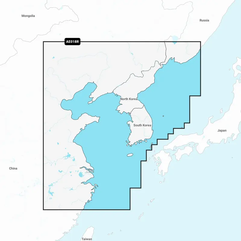 Navionics+ AE018R – Elektronische Seekarte Gelbes Meer