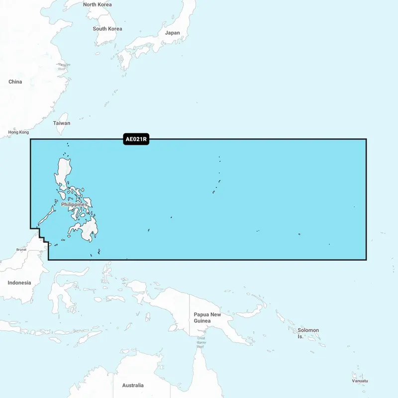 Navionics+ AE021R – Elektronische Seekarte Philippinen