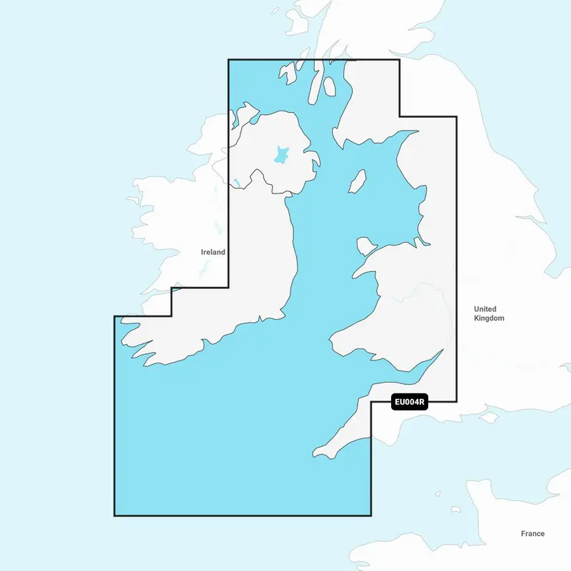 Navionics+ EU004R – Elektronische Seekarte Irische See