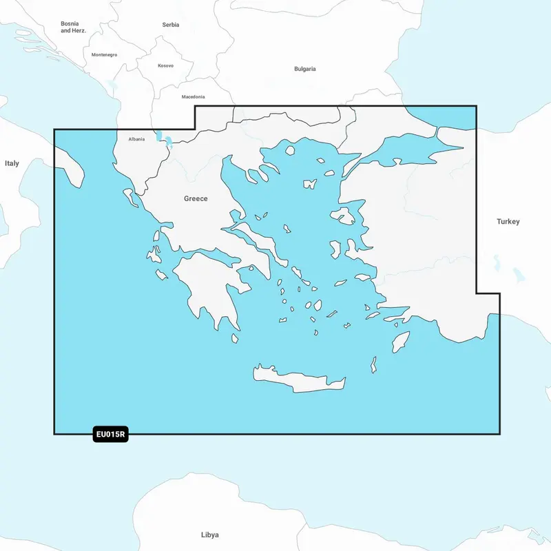 Navionics+ EU015R – Elektronische Seekarte Ägäis & Marmara See