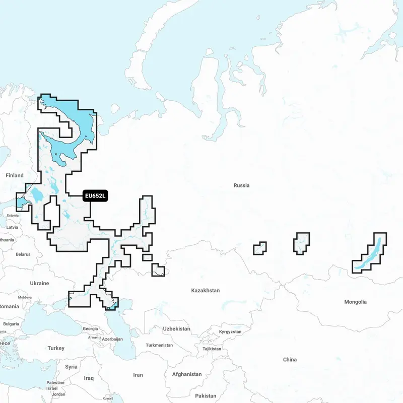Navionics+ EU652L Russische Inlandsgewässer, Weisses Meer