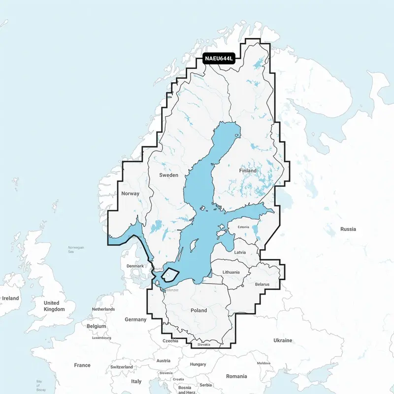 Navionics LARGE NAEU644L MicroSD