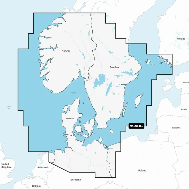 Navionics LARGE NAEU645L MicroSD