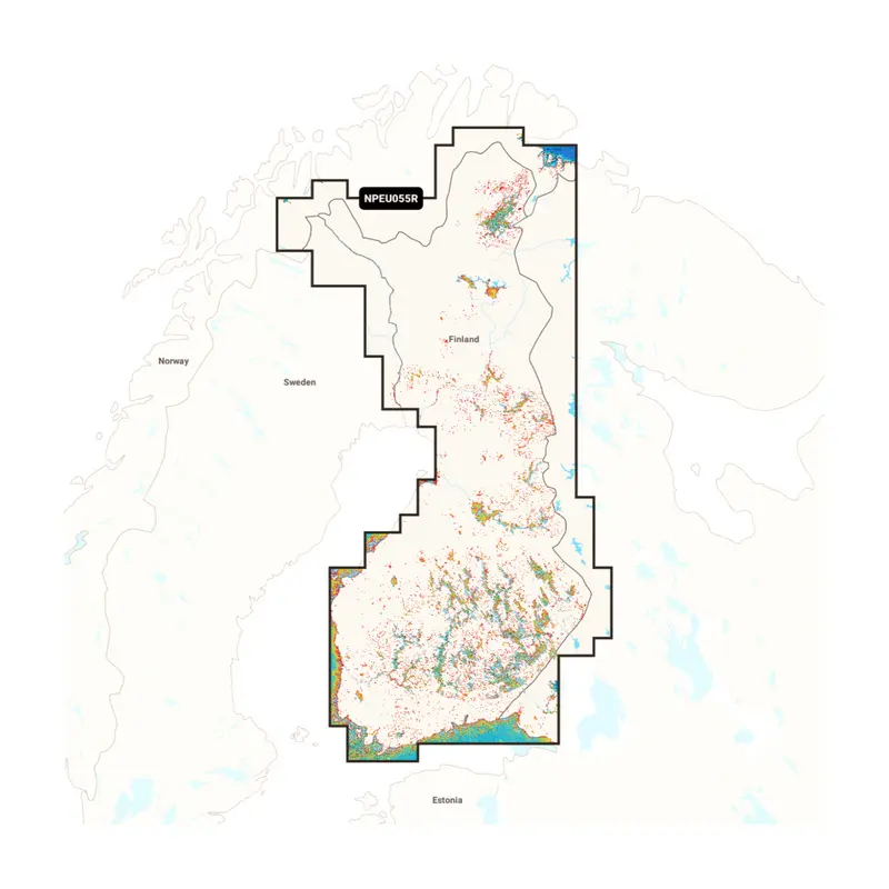 NAVIONICS PLATINUM+ Finnland Seen & Flüsse, NPEU055R