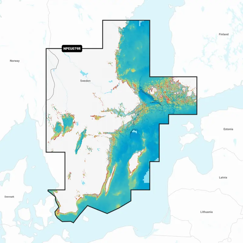 NAVIONICS PLATINUM+ Schweden Südosten, NPEU079R