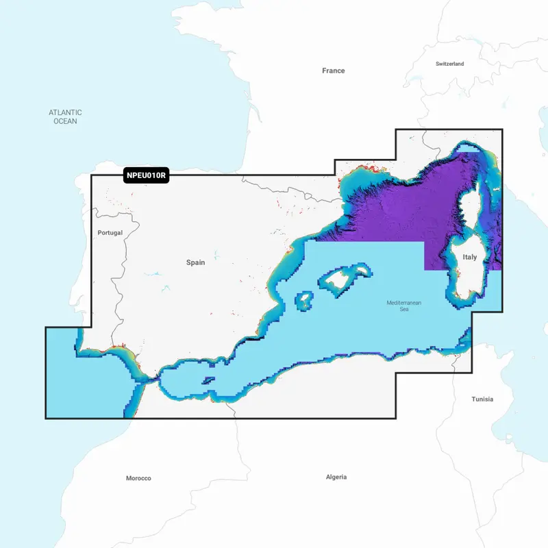 NAVIONICS PLATINUM+ Spanien Mittelmeerküste, NPEU010R