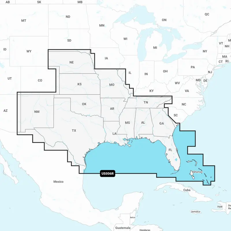 Navionics+ US005R – Elektronische Seekarte USA Nord