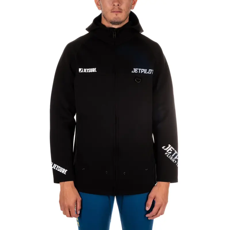 Neoprene Tour Coat JET PILOT BLACK