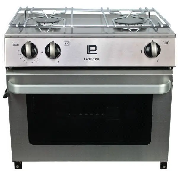Neptune Pacific 4500 Gasherd 2-flammig mit Backofen – Marinequalität für die Bordküche
