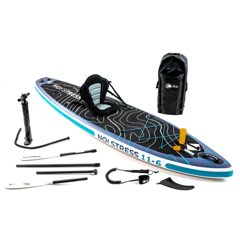 No Stress 11'6" T x 33" SUP Board Set 2025-ReSale
