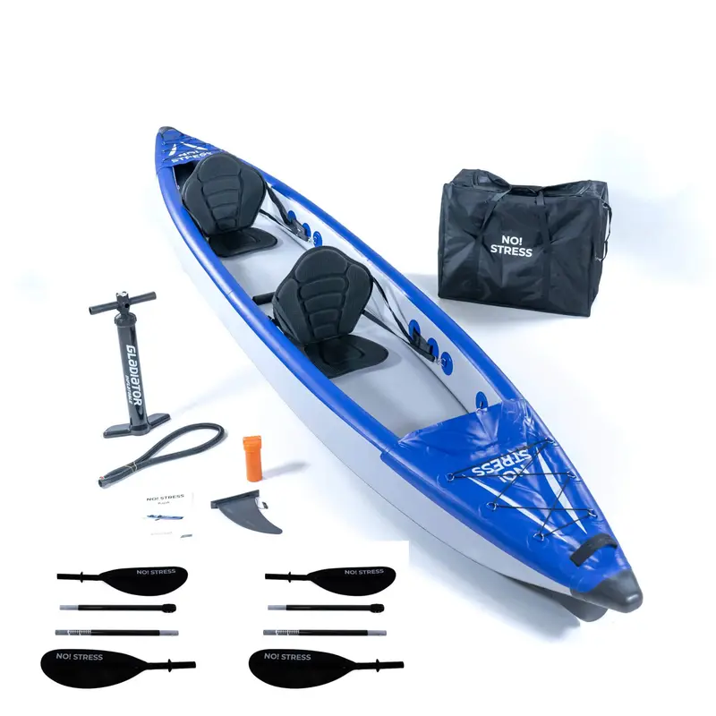 No Stress Kajak Set 420cm für 2 Personen 2026