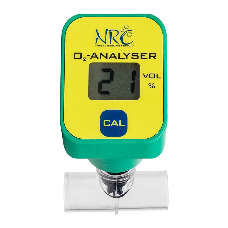 NRC PIC O2 Analyzer | Portable Oxygen Analyzer for Nitrox Divers
