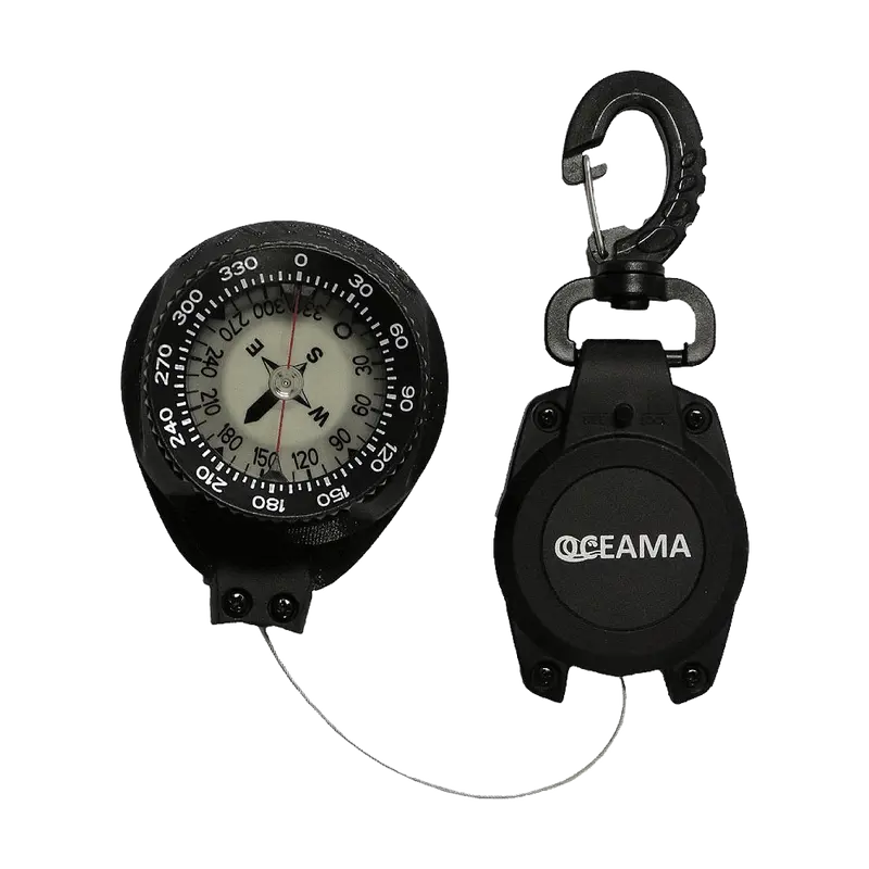 Oceama Kompass mit Retractor