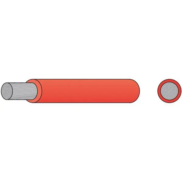 Oceanflex Kabel verzinnt rot