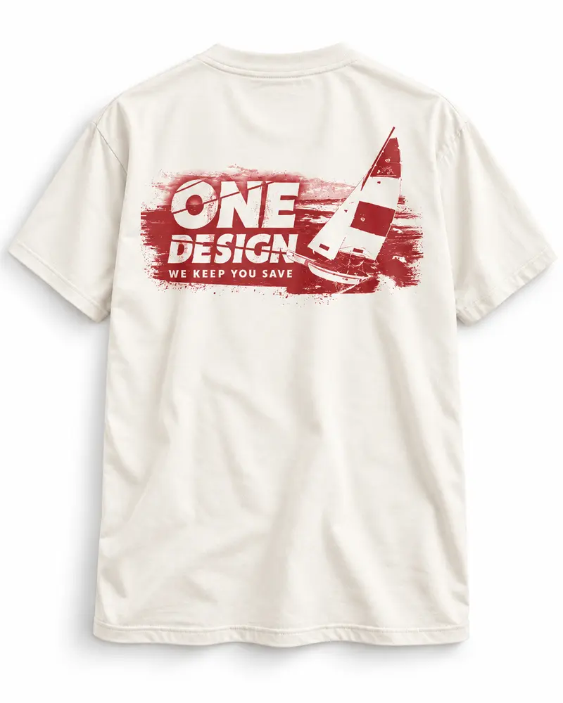 OneDesign SAILING T-Shirt white