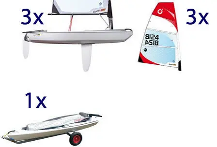 O'pen Skiff Set Trio