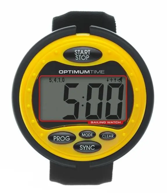 Optimum Time Sailing Watch gelb