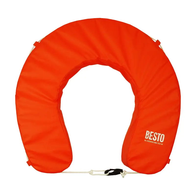 Orange Horseshoe Lifebuoy