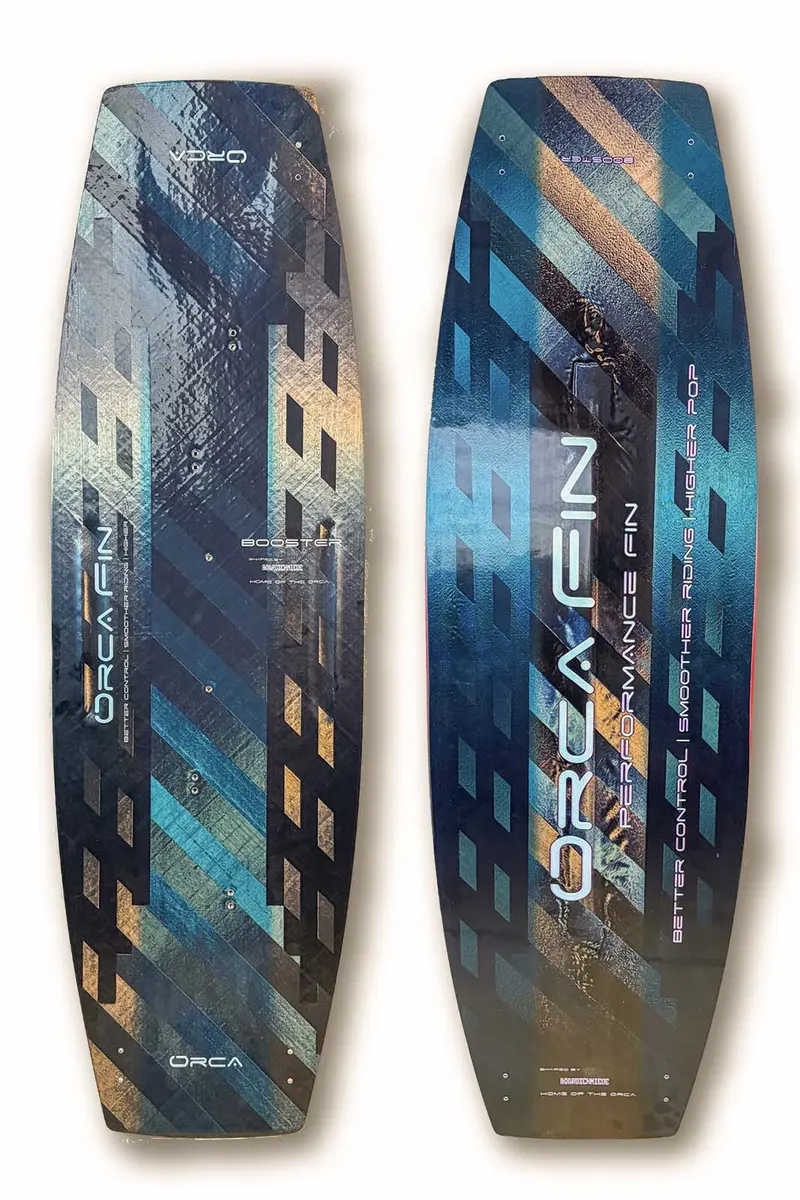 ORCA Fin Booster - Custom Twintip Kiteboard