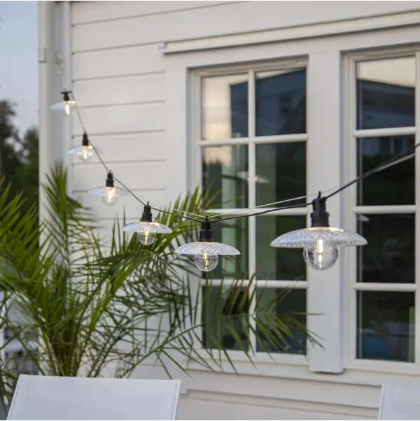 Outdoor-LED-Lichterkette Glassy Light | 355 cm