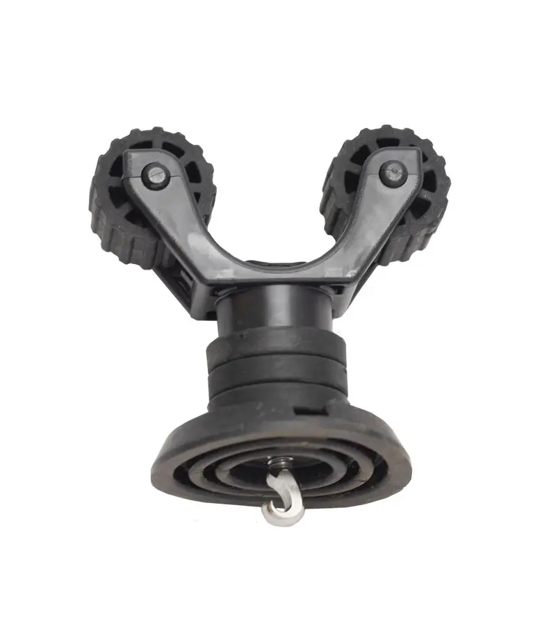 Paddle Holder, Leash Plug Adapter Mount with Rubber Base