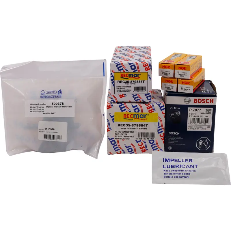 Palby Mercury Servicekit 5 – komplettes Wartungsset für 40, 50 & 60 PS EFI-Außenborder
