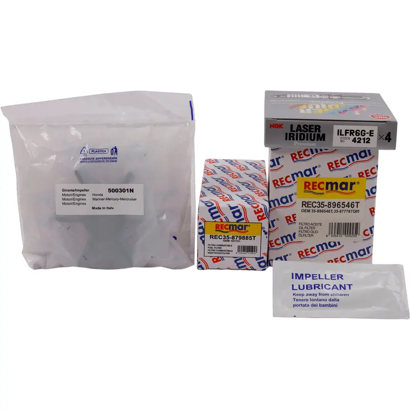 Palby Mercury Servicekit 8 – Wartungsset für Verado 135–200 PS (4-Zyl.)