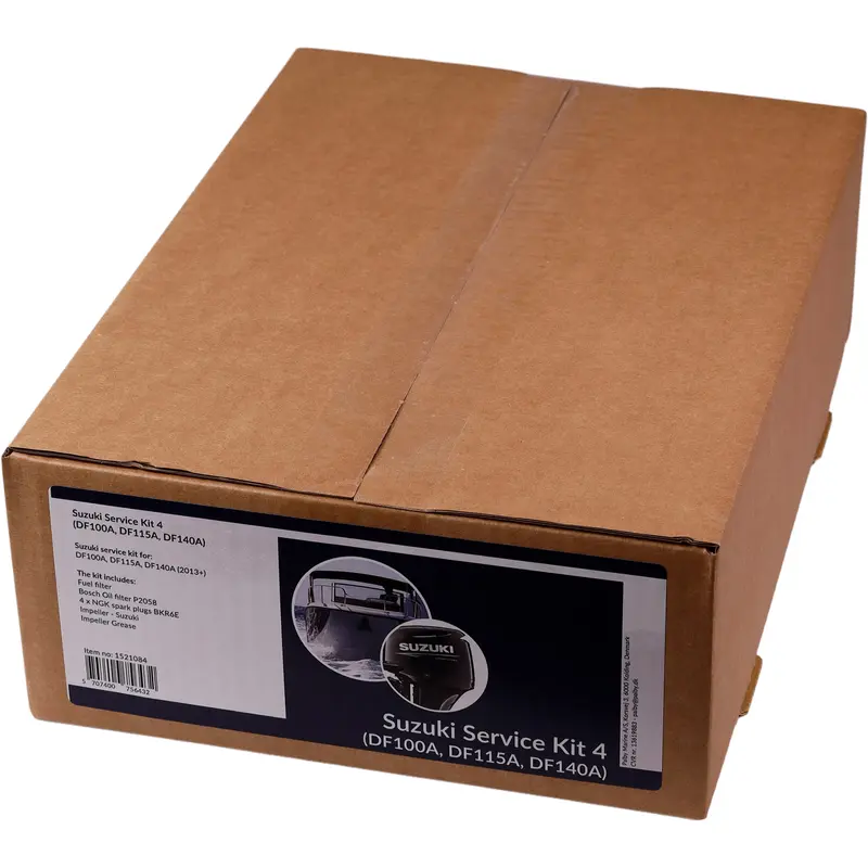 Palby Suzuki Servicekit 4 – Wartungsset für DF100A, DF115A & DF140A (ab 2013)