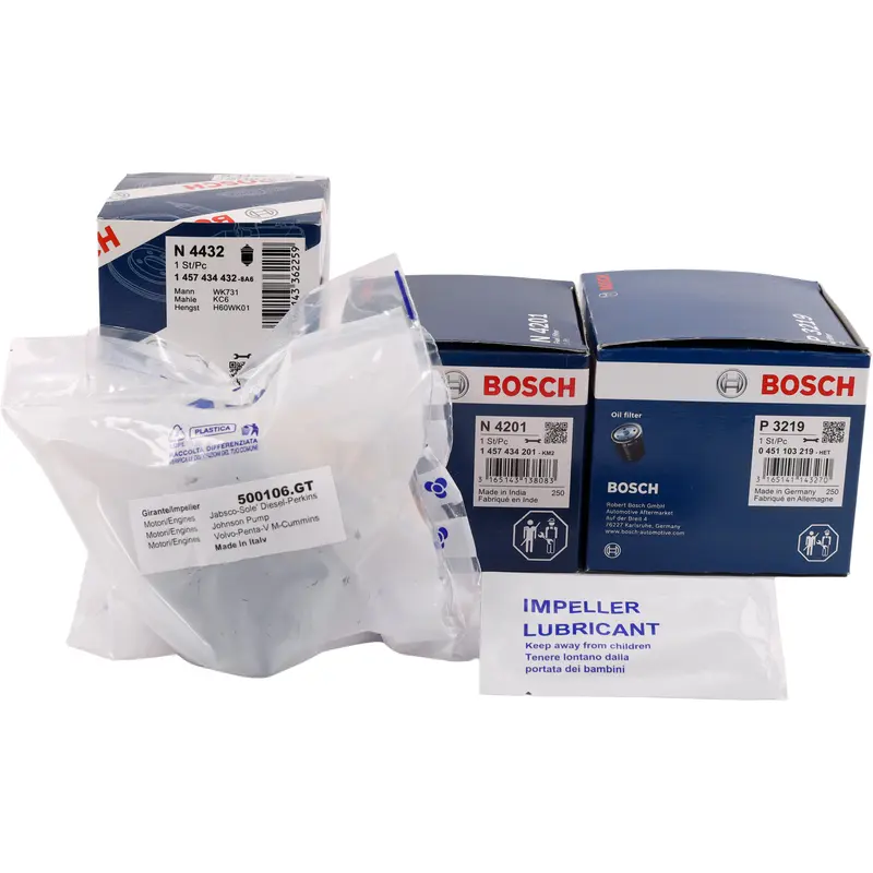 Palby Volvo Servicekit 5 – komplettes Wartungspaket für Volvo Penta D30, D31, D32