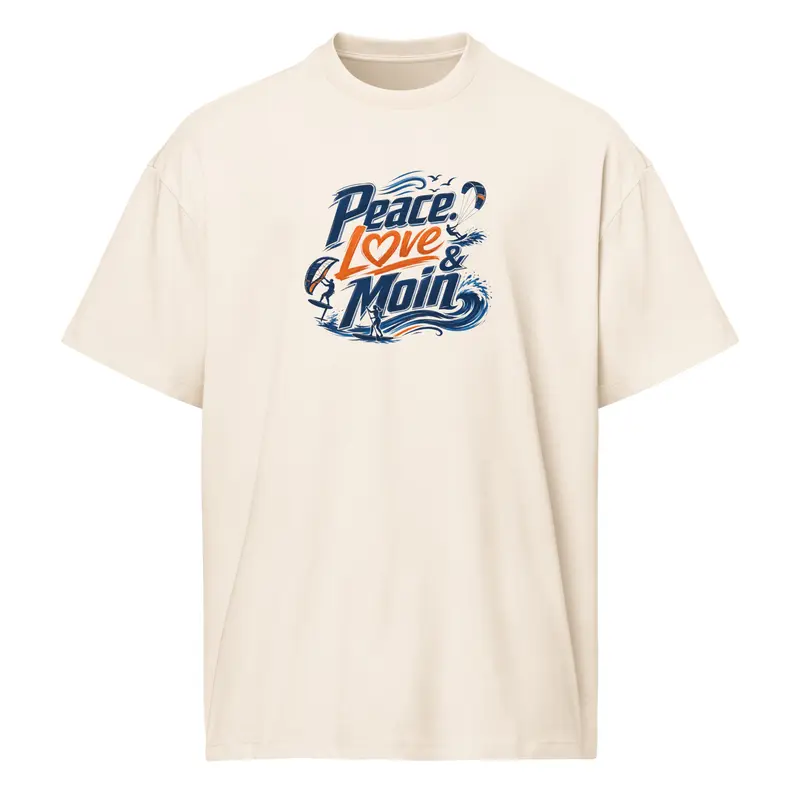 Peace. Love & Moin Boxy-T-Shirt