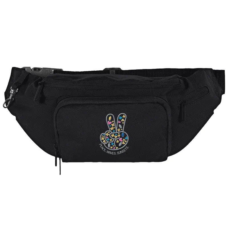 Peace. Waves. Sunsets. Frontdesign only - Shoulder Bag